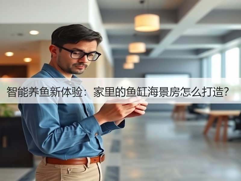 智能养鱼新体验：家里的鱼缸海景房怎么打造