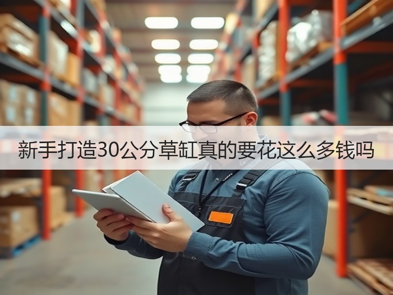 新手打造30公分草缸真的要花这么多钱吗