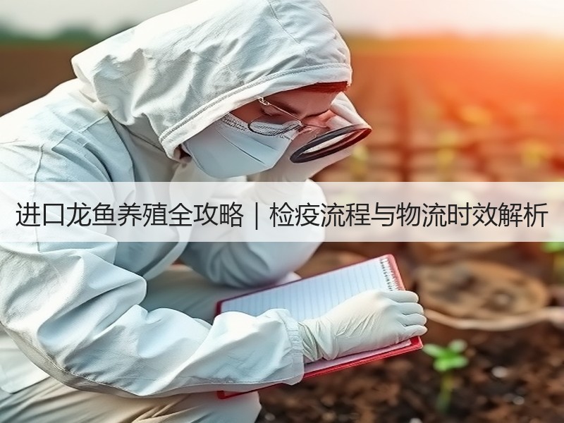 进口龙鱼养殖全攻略｜检疫流程与物流时效解