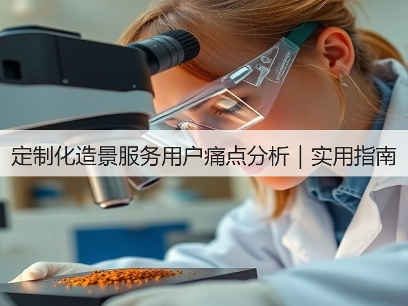 定制化造景服务用户痛点分析｜实用指南