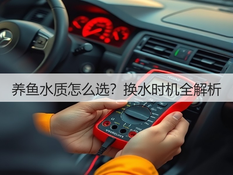 养鱼水质怎么选？换水时机全解析