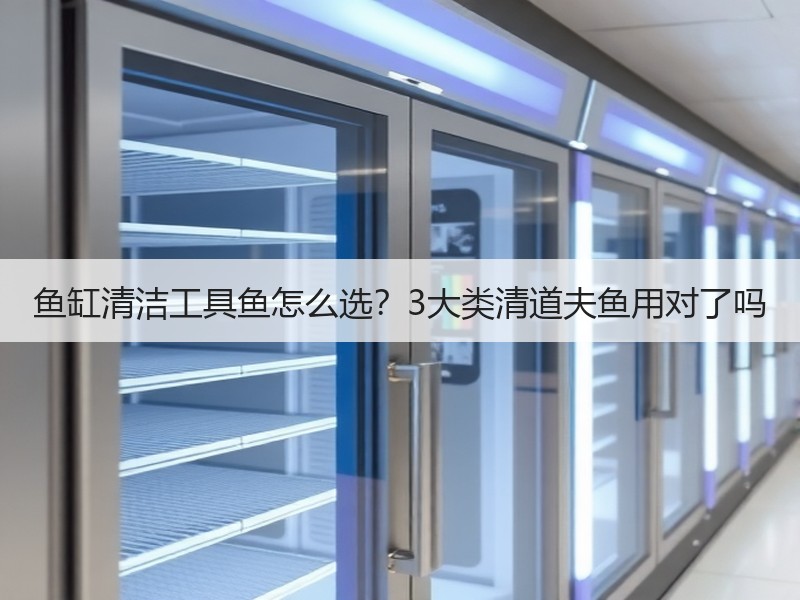 鱼缸清洁工具鱼怎么选？3大类清道夫鱼用对