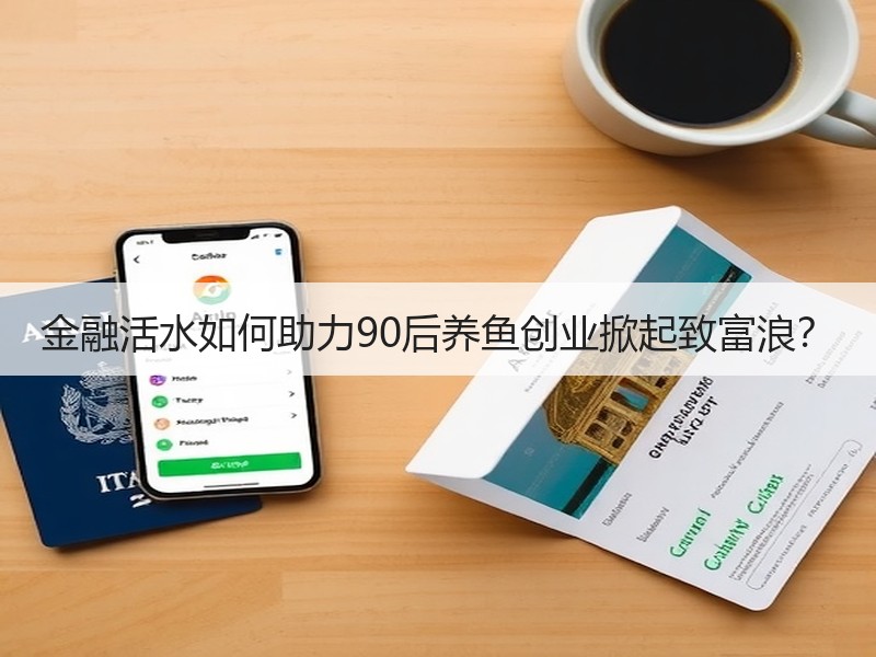 金融活水如何助力90后养鱼创业掀起致富浪