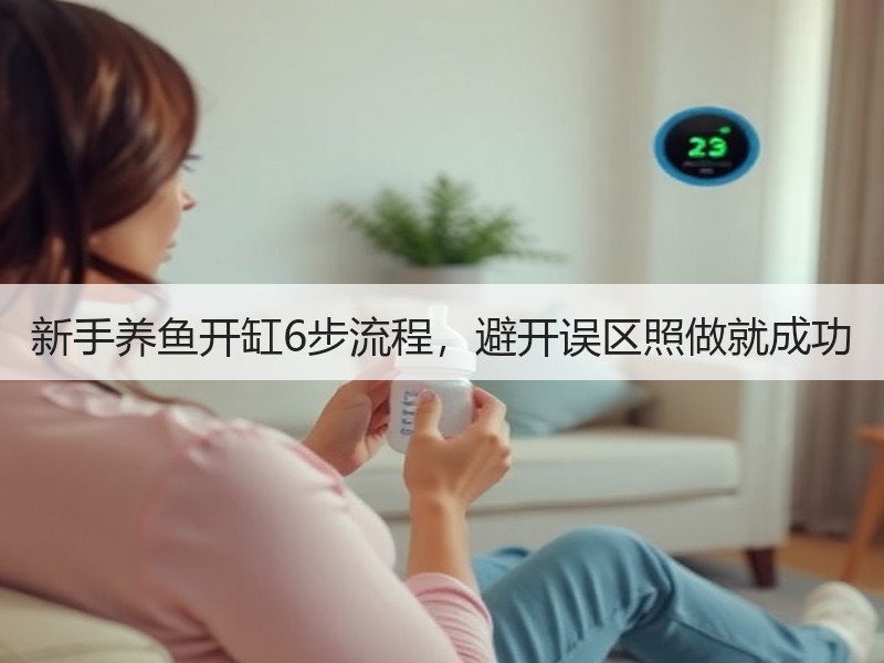 新手养鱼开缸6步流程，避开误区照做就成功
