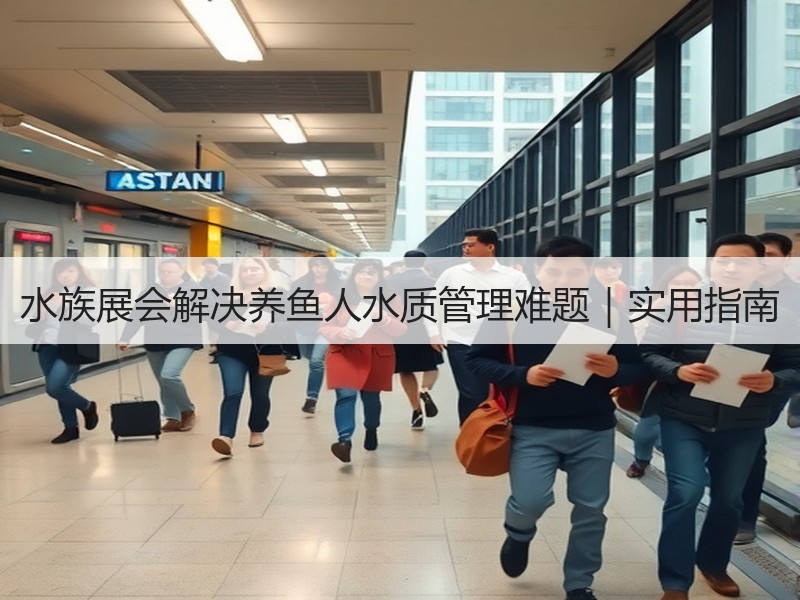 水族展会解决养鱼人水质管理难题｜实用指南