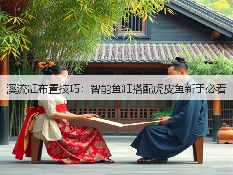 溪流缸布置技巧：智能鱼缸搭配虎皮鱼新手必