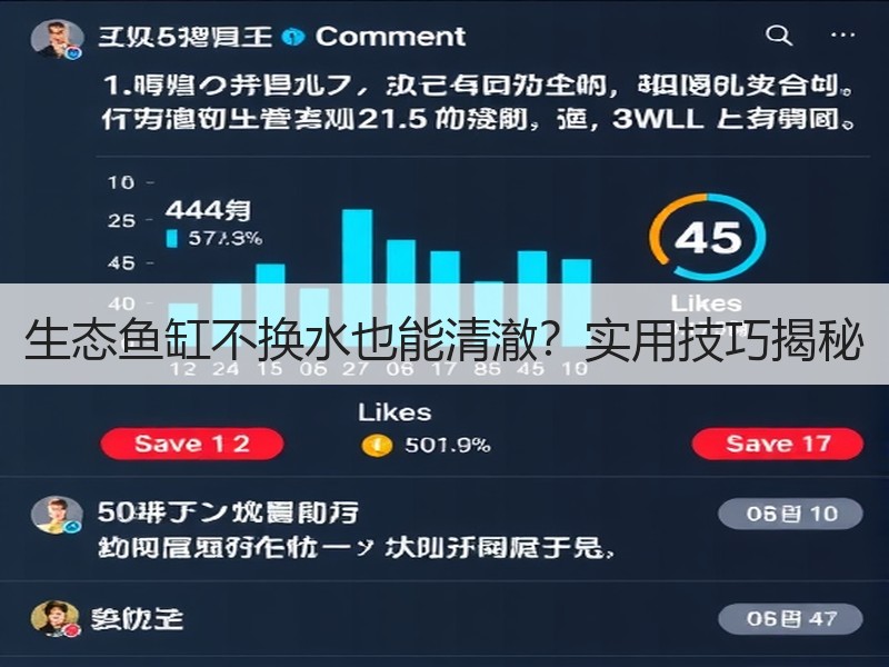 生态鱼缸不换水也能清澈？实用技巧揭秘