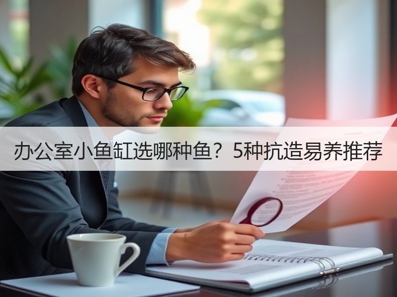 办公室小鱼缸选哪种鱼？5种抗造易养推荐
