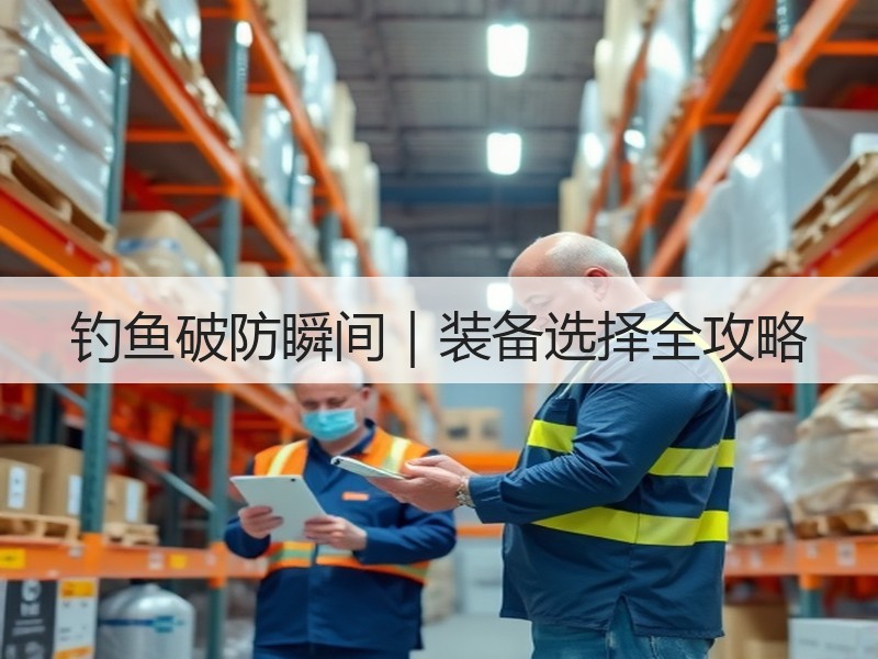 钓鱼破防瞬间｜装备选择全攻略