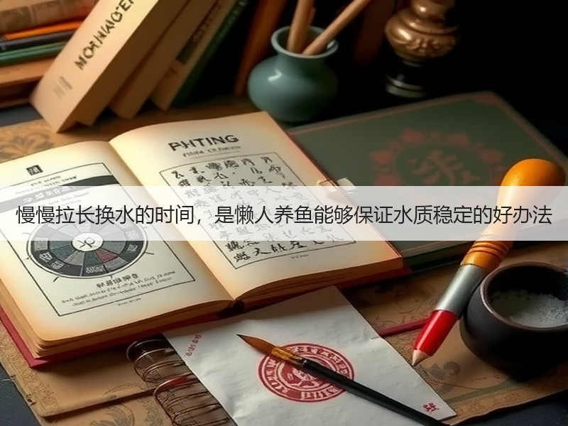 慢慢拉长换水的时间，是懒人养鱼能够保证水