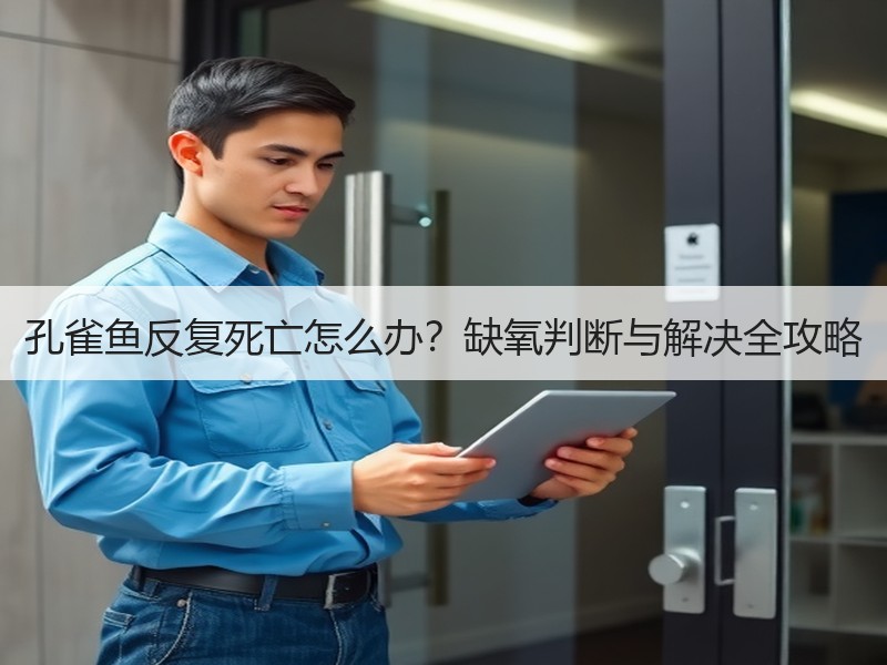 孔雀鱼反复死亡怎么办？缺氧判断与解决全攻