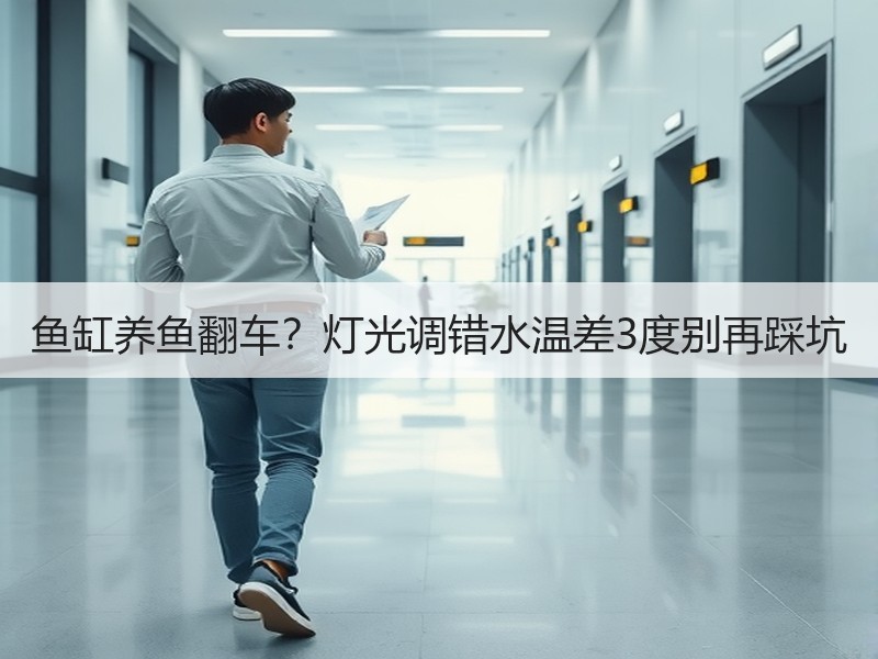 鱼缸养鱼翻车？灯光调错水温差3度别再踩坑