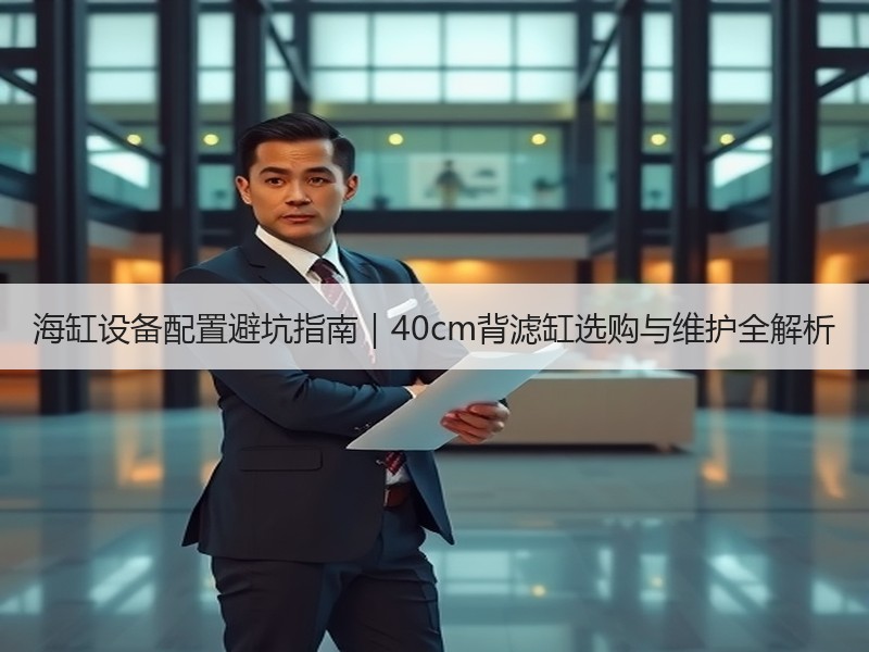 海缸设备配置避坑指南｜40cm背滤缸选购