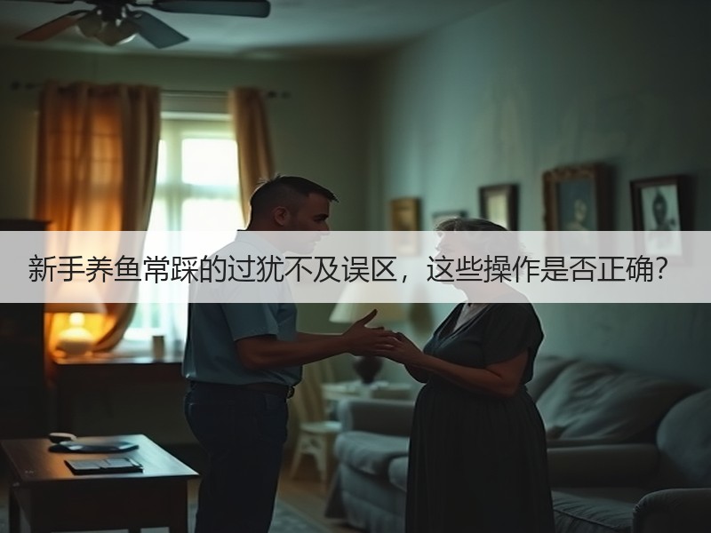 新手养鱼常踩的过犹不及误区，这些操作是否