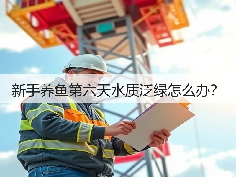 新手养鱼第六天水质泛绿怎么办？