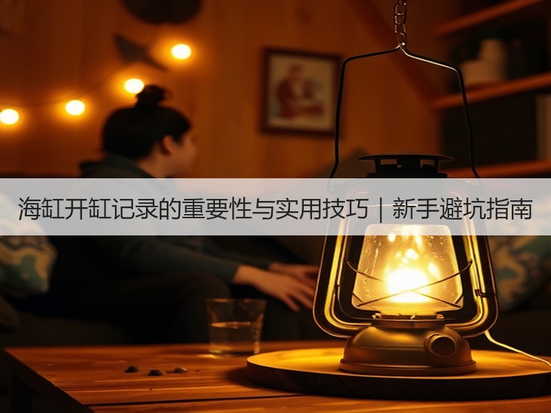 海缸开缸记录的重要性与实用技巧｜新手避坑