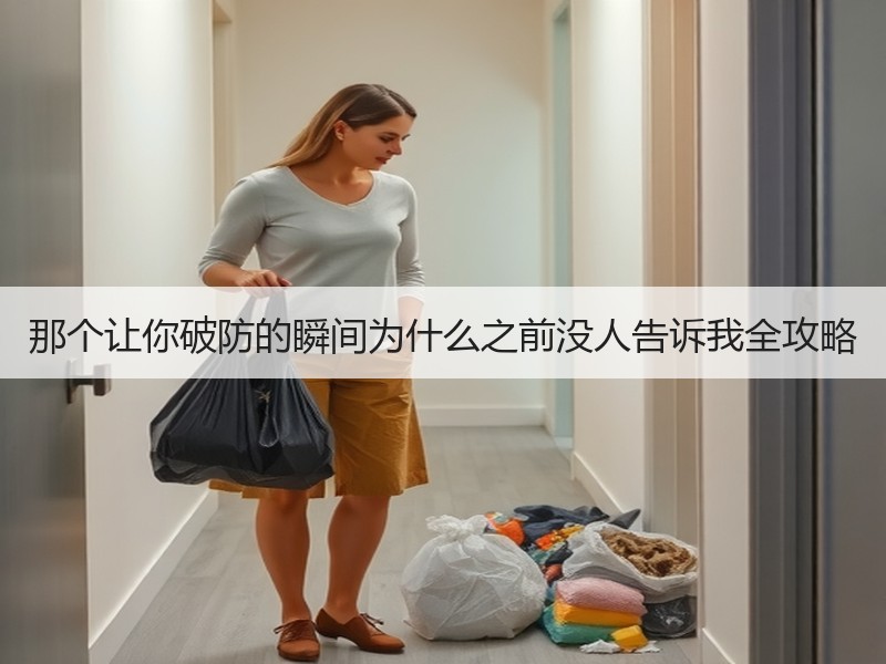 那个让你破防的瞬间为什么之前没人告诉我全