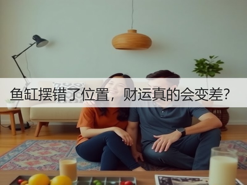 鱼缸摆错了位置，财运真的会变差？