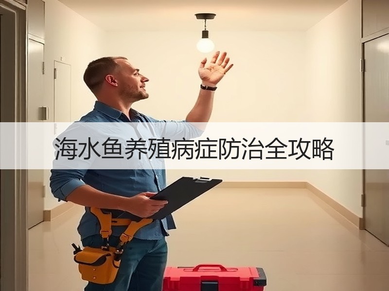 海水鱼养殖病症防治全攻略
