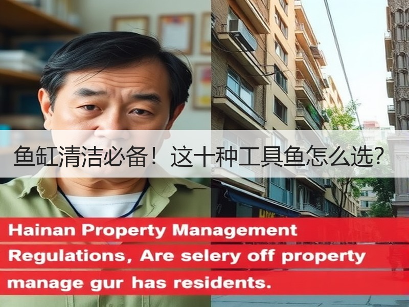 鱼缸清洁必备！这十种工具鱼怎么选？