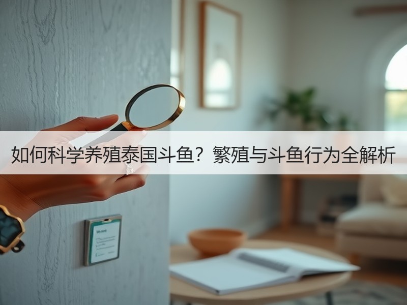 如何科学养殖泰国斗鱼？繁殖与斗鱼行为全解