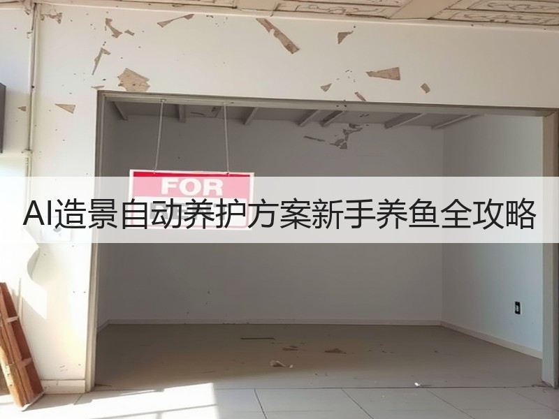 AI造景自动养护方案新手养鱼全攻略