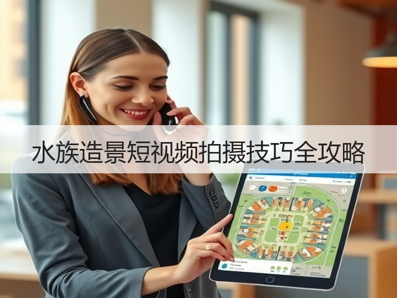 水族造景短视频拍摄技巧全攻略