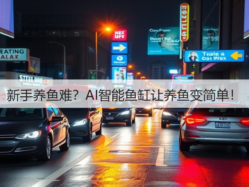 新手养鱼难？AI智能鱼缸让养鱼变简单！