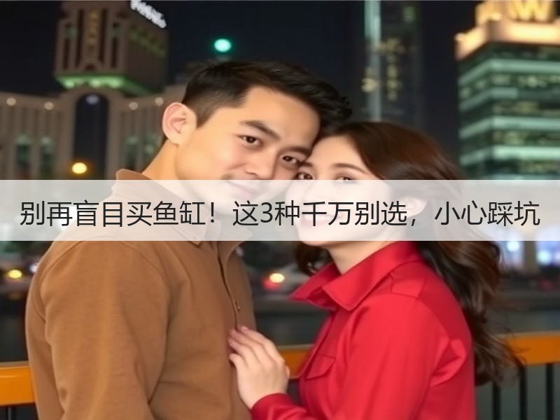 别再盲目买鱼缸！这3种千万别选，小心踩坑
