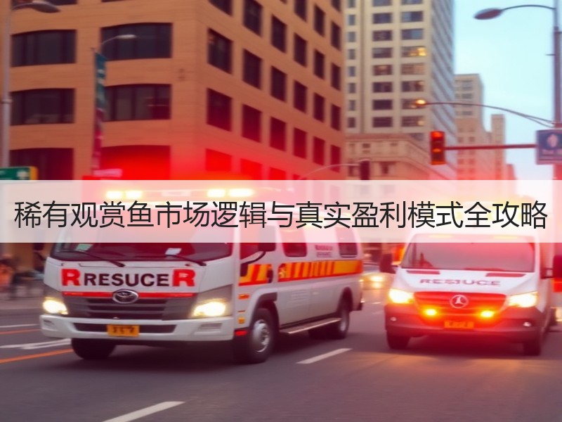 稀有观赏鱼市场逻辑与真实盈利模式全攻略