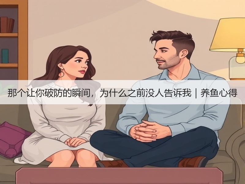 那个让你破防的瞬间，为什么之前没人告诉我