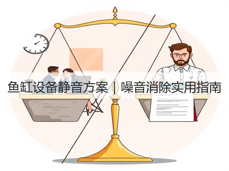 鱼缸设备静音方案｜噪音消除实用指南