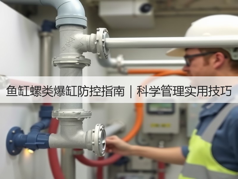 鱼缸螺类爆缸防控指南｜科学管理实用技巧