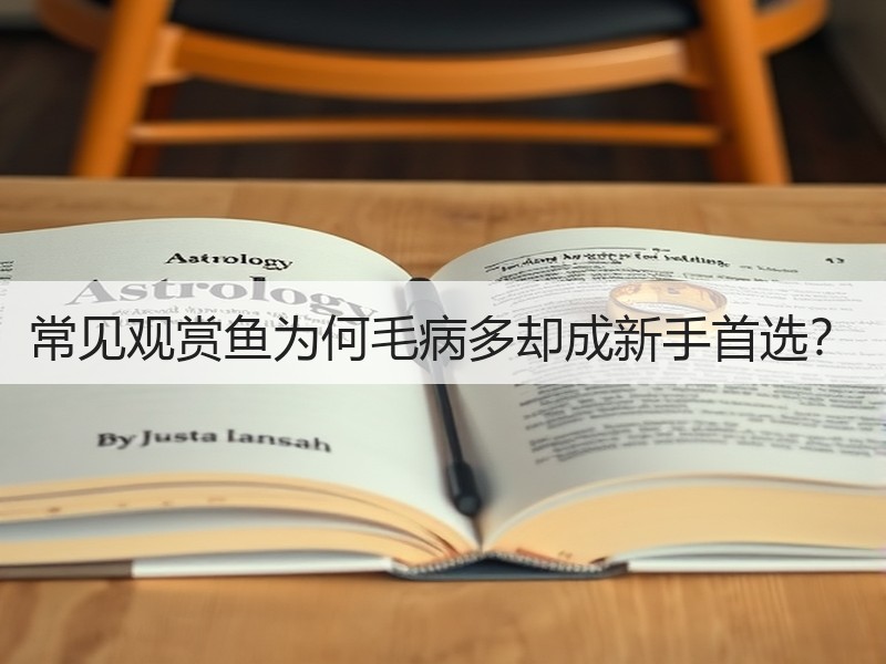 常见观赏鱼为何毛病多却成新手首选？