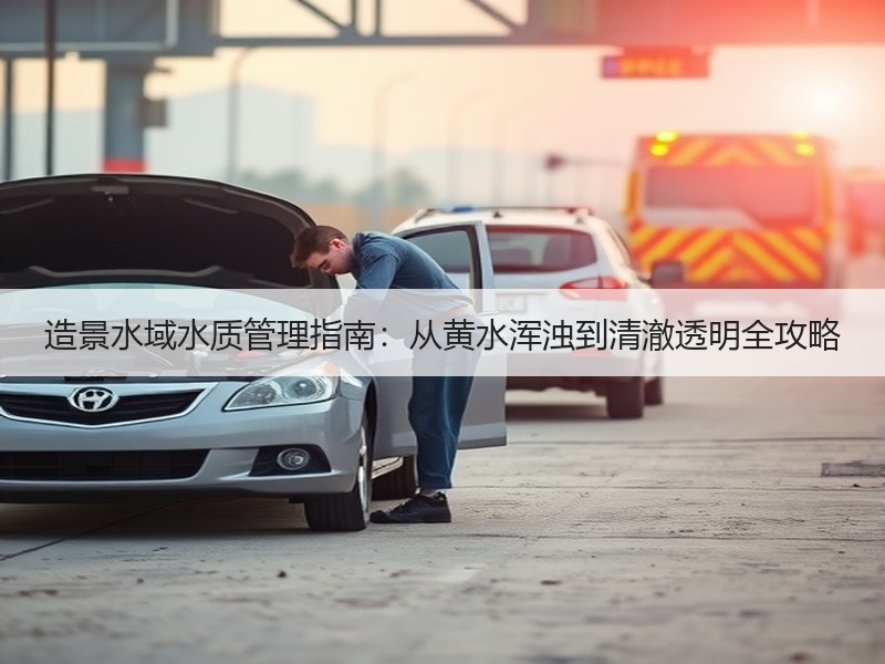 造景水域水质管理指南：从黄水浑浊到清澈透