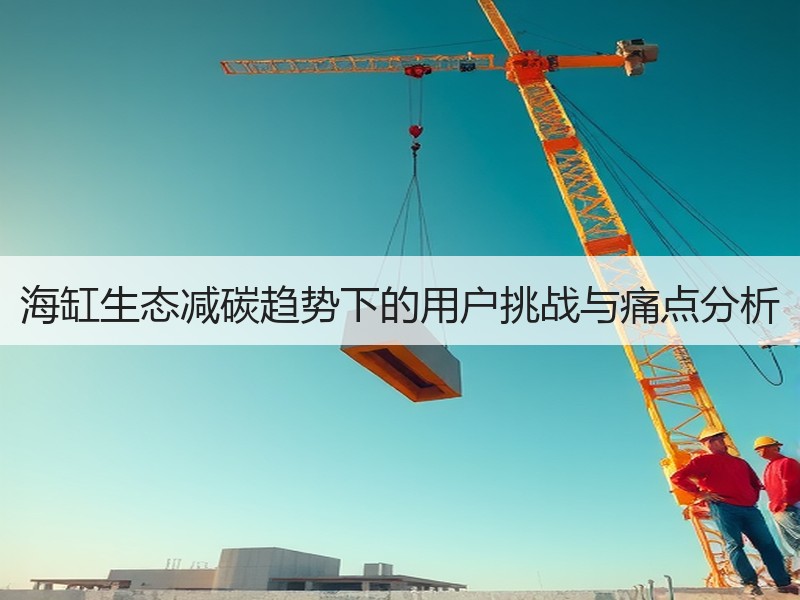 海缸生态减碳趋势下的用户挑战与痛点分析
