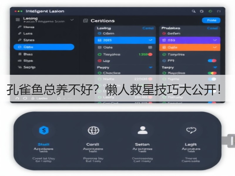 孔雀鱼总养不好？懒人救星技巧大公开！
