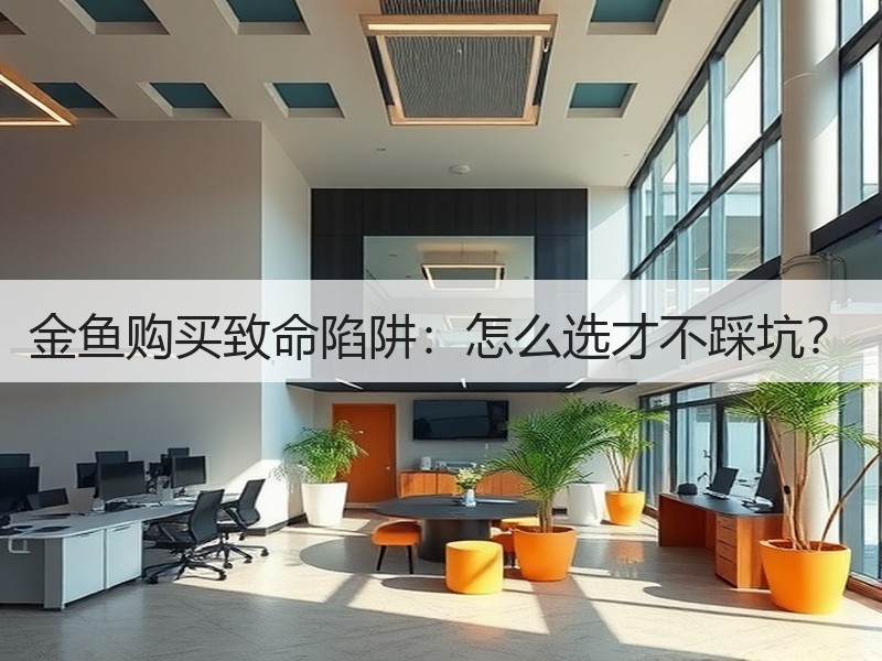 金鱼购买致命陷阱：怎么选才不踩坑？
