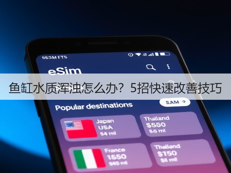 鱼缸水质浑浊怎么办？5招快速改善技巧
