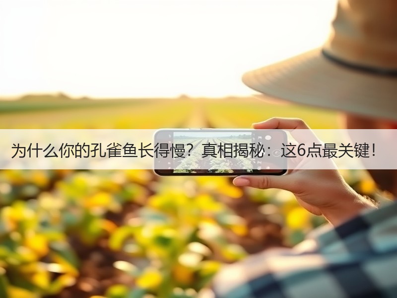 为什么你的孔雀鱼长得慢？真相揭秘：这6点