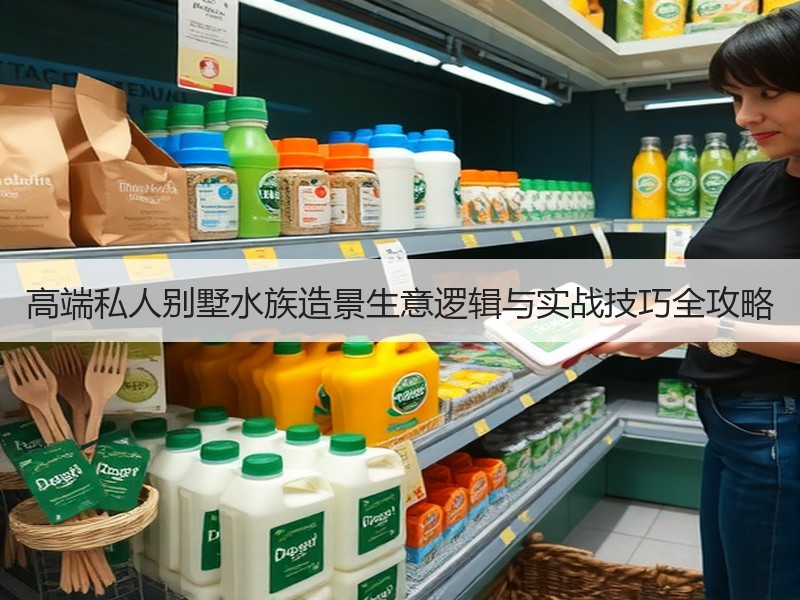 高端私人别墅水族造景生意逻辑与实战技巧全