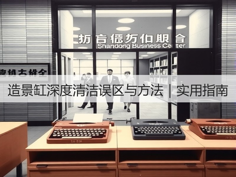 造景缸深度清洁误区与方法｜实用指南