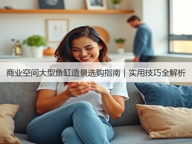 商业空间大型鱼缸造景选购指南｜实用技巧全