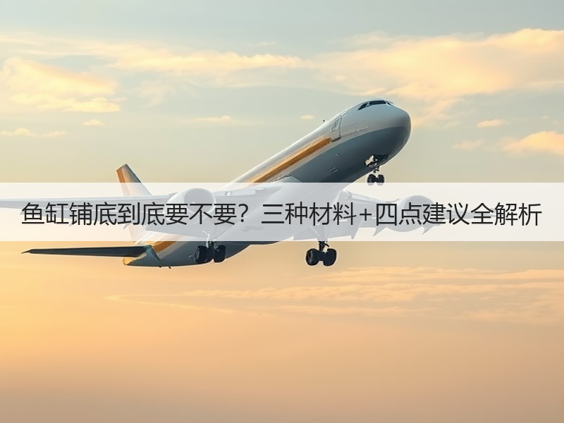 鱼缸铺底到底要不要？三种材料+四点建议全