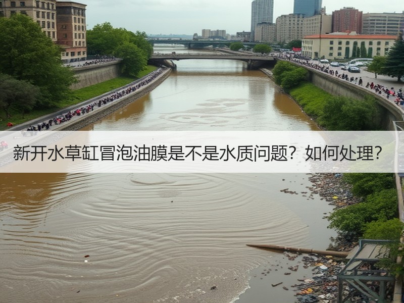 新开水草缸冒泡油膜是不是水质问题？如何处