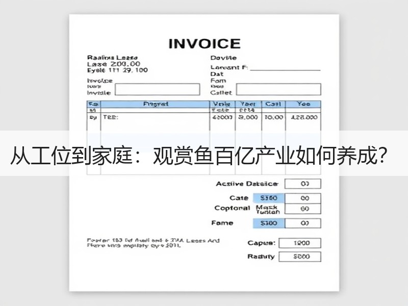 从工位到家庭：观赏鱼百亿产业如何养成？