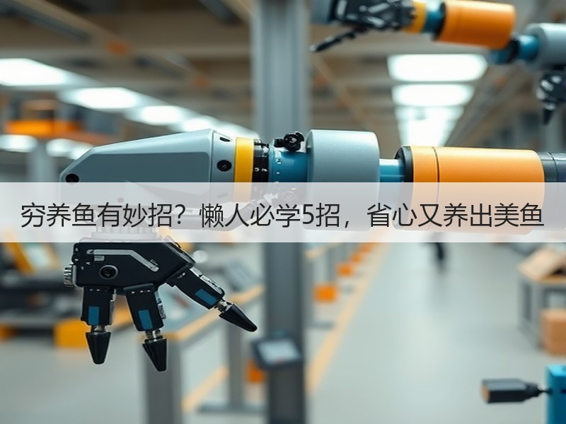 穷养鱼有妙招？懒人必学5招，省心又养出美
