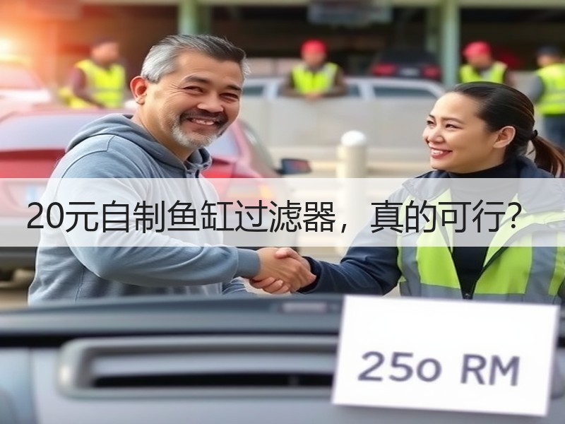 20元自制鱼缸过滤器，真的可行？