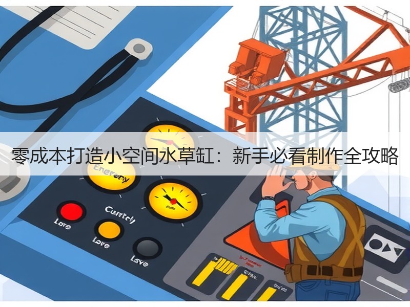 零成本打造小空间水草缸：新手必看制作全攻