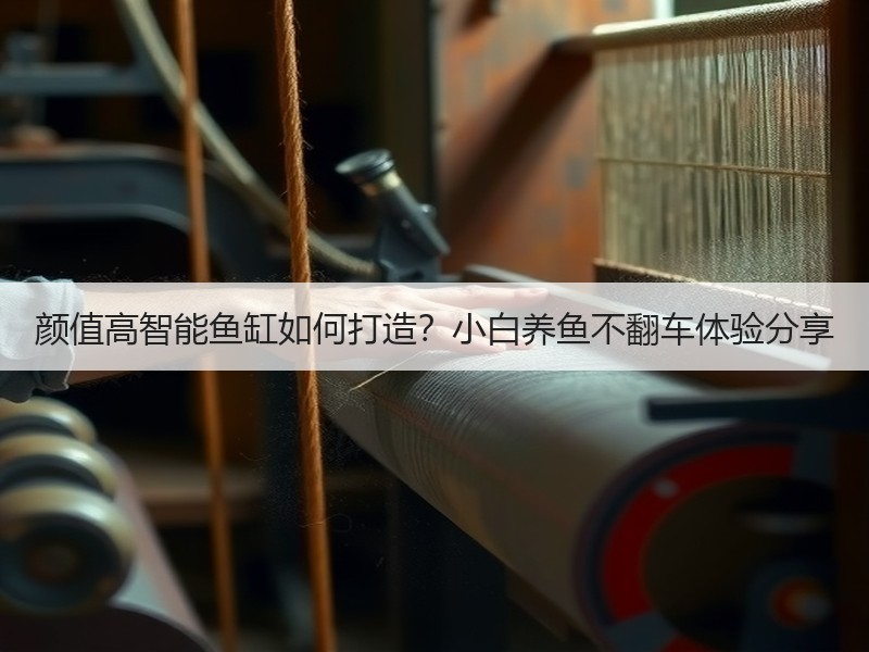 颜值高智能鱼缸如何打造？小白养鱼不翻车体
